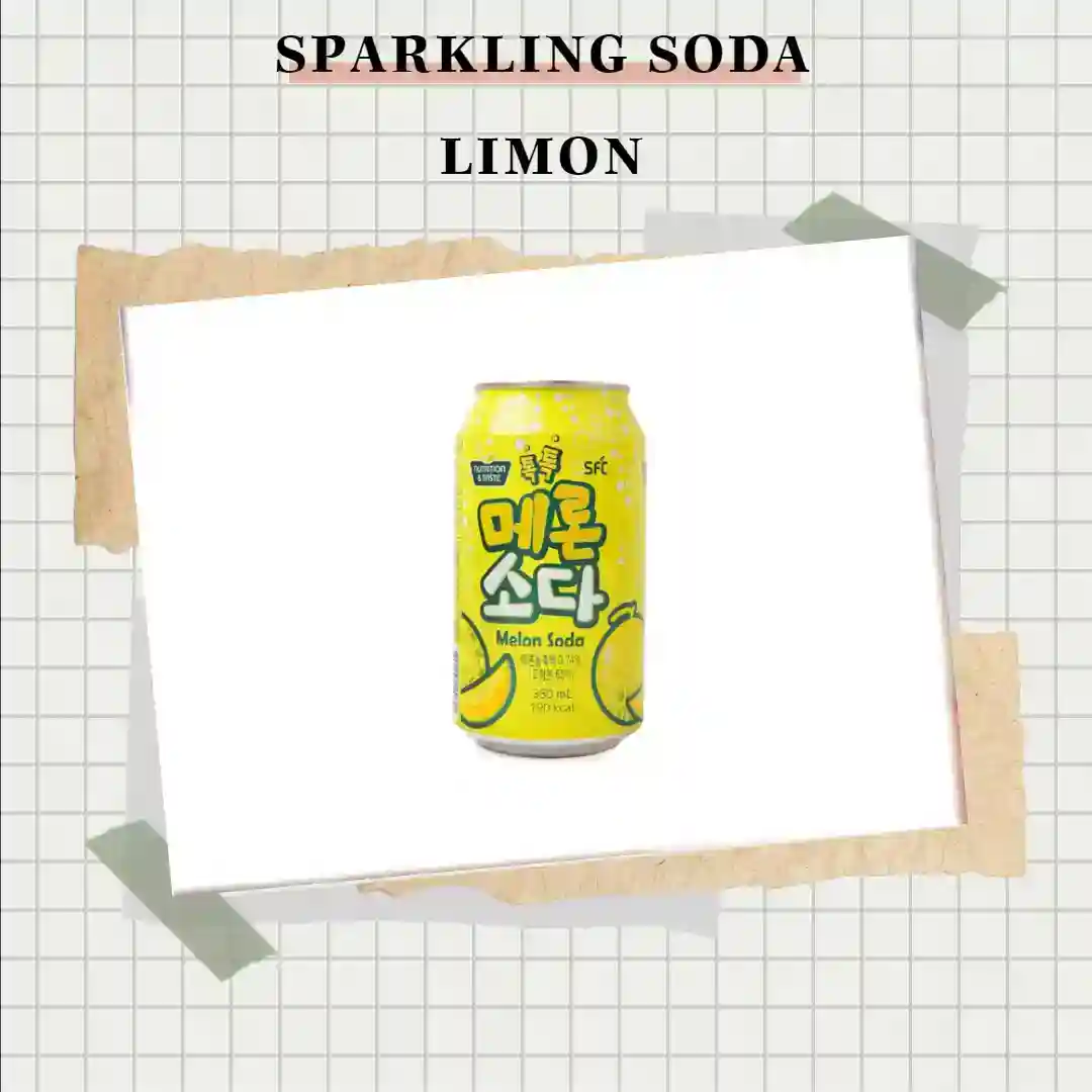 Soda de melón coreana