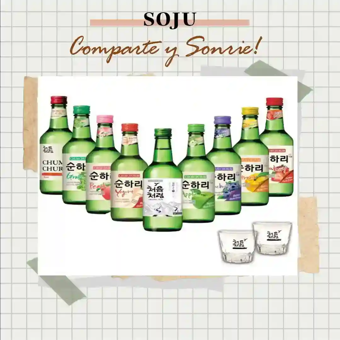 SOJU bebida coreana