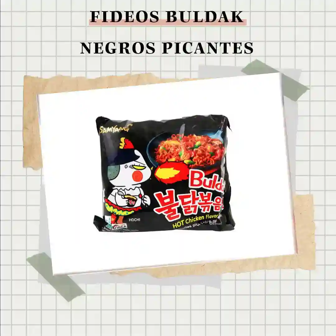 Fideos coreanos picantes BULDAK